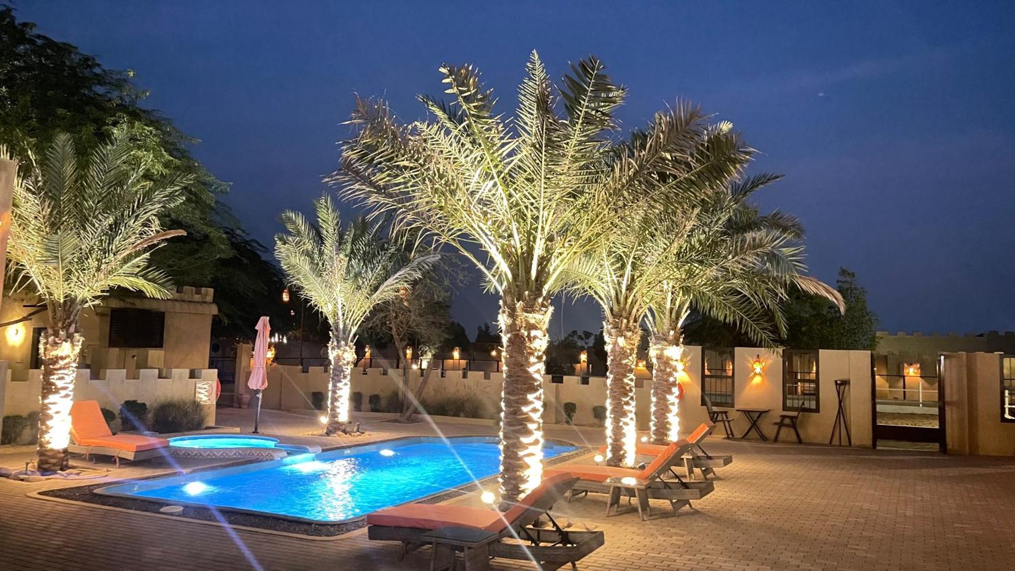 Al Bait Resort With Private Swimming Pools -Hrs Stables Al Hamraniyah Екстер'єр фото